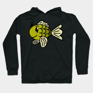 Yellow Fish Hoodie